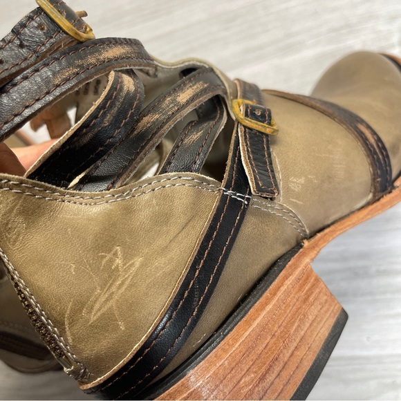 Freebird by Steven Stair Leather Ankle Strappy Bootie Women’s size 7 - Picture 16 of 17